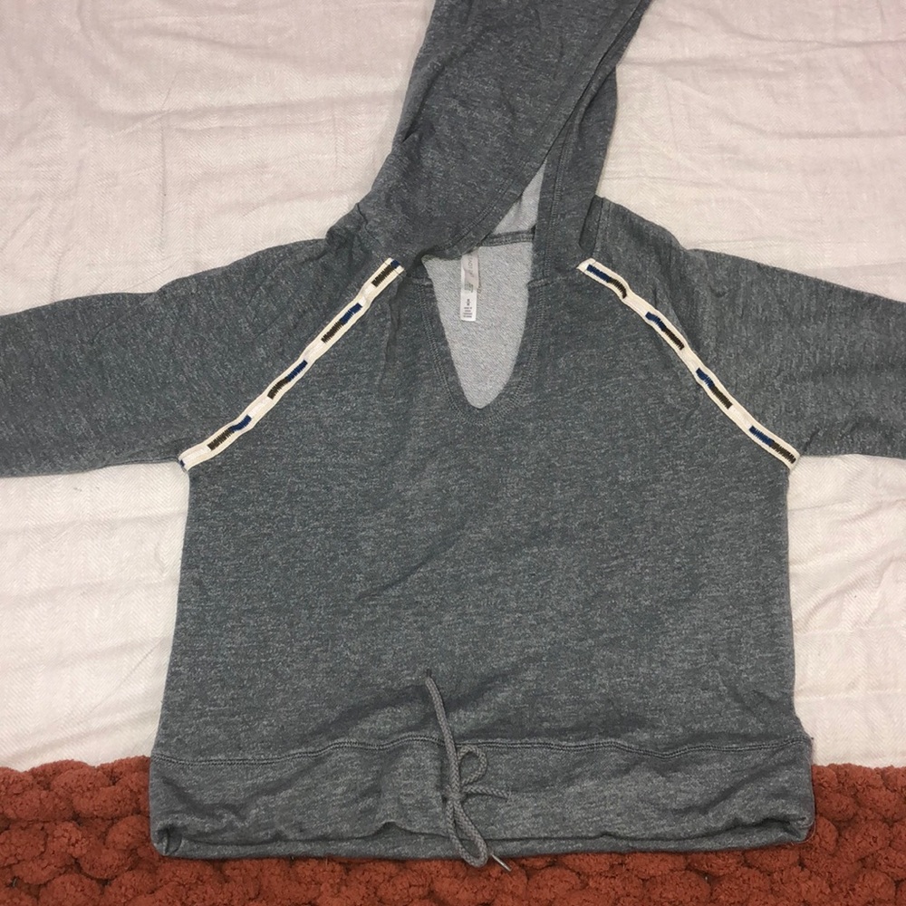 Grey Cropped Sweater